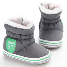 0-18Months Baby Boy Winter Warm Snow Boots Slip-Up Soft Sole Shoes Infant Toddler Kids 2024 - buy cheap