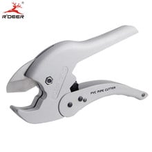 RDEER PVC Pipe Cutter Max Cutting 42mm Stailess Steel Blade Scissors Cutter Pliers  For Plastic Hose PVC PU PP-P PE 2024 - buy cheap