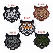 Emblemas militares táticas do remendo do bordado da moral do tigre da swat 2024 - compre barato