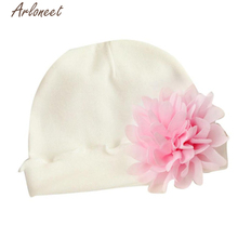 Newborn Baby Girls Hat Infant Toddler Flower Hats Cotton Soft Cap L1212 2024 - buy cheap