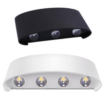 8W/6W/4W/2W Modern Aluminum Balcony Patio Wall Lights  Indoor Led Wall Lamps Warm Cold White RGB Led Light 2024 - buy cheap