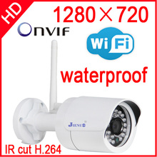 Распродажа 2015 IP-беспроводная камера 720p WiFi для открытого видеонаблюдения HD ONVIF камер видеонаблюдения Инфракрасные 2024 - купить недорого