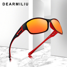 Dearmiliu óculos de sol polarizado, óculos de sol masculino de marca esportiva, visão noturna de luxo 2024 - compre barato