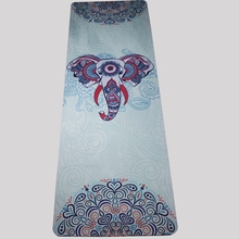 Thicken 5mm Natural Rubber  Yoga Mat Suede Cloth Printing High Temperature Non-slip Rubber High Quality with Beautiful Pattern 2024 - buy cheap