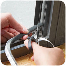 3 M Self Adhesive Window Sealing Tape DIY Cut Dustproof Soundproofed Door Gap Seal Strip Sealed Window Sound Proof 2024 - buy cheap