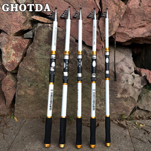 GHOTDA Telescopic Fishing Rod Hard Ultra Light Carp Fishing Rod 2.1-3.6m 2024 - buy cheap