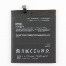 10 шт./лот батарея для мобильного телефона BM48 для Xiaomi Note 2 Note2 Замена телефона 4000 мАч литий-ионная батарея 2024 - купить недорого