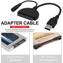USB 3,0 SATA к USB адаптер кабель жесткого диска адаптер кабель для передачи данных 2024 - купить недорого