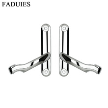 FADUIES Motorcycle Black Chrome 4.5" 4 1/2" Auxiliary Lighting Brackets For Harley Street Glide FLHX Frame Parts 06-13 2024 - buy cheap