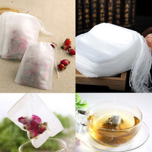 N 100Pcs/Lot Teabags 5.5 x 7CM Empty Scented Tea Bags With String Heal Seal Filter Paper for Herb Loose Tea Bolsas de te 2024 - buy cheap