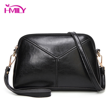 HMILY PU Leather Mini Women Messenger Bags Small Shoulder Bags Purse Female Small Crossbody Bag Ladies New Daily Bags 2024 - buy cheap