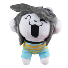 Juguetes de peluche de Undertale Temmie para niños, juguete de felpa suave de 26cm, regalo de Navidad 2024 - compra barato