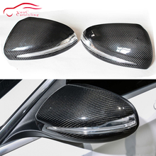 Replacement Type Carbon Fiber Rear Spoiler Wing for Mercedes C W205 W213 W238 W222 W253 2014 + LHD Side Door Mirror Caps 2024 - buy cheap