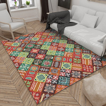 Ethnic style Geometric carpet Home Large Area Floor Mat rug ang carpets For Living Room Bedroom decor tapete para sala alfombra 2024 - buy cheap