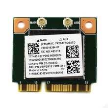 Беспроводная карта Realtek RTL8723BE Mini PCI-E Wifi Wlan Bluetooth 4,0 для Leno-v-o E440 E540 S440 S540 FRU: 04W3818 2024 - купить недорого