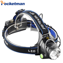 Linterna LED T6 Linterna LED para cabeza para bicicleta, Linterna de 3800LM con batería 18650 2024 - compra barato