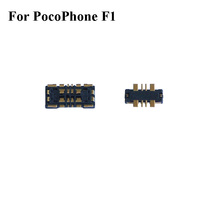 Conector pocophonef1 para placa-mãe xiaomi f1 f 1, conector interno de fpc com clipe para substituição de bateria, 2 peças 2024 - compre barato