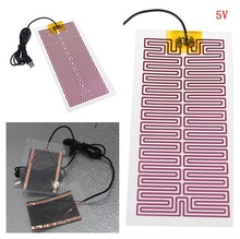 1pc USB Heating Heater Pad Massage For Warming Body Foot Winter Portable Warm Plate For Mouse Pad Shoes Golves 2024 - buy cheap