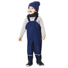 Children Waterproof Overalls Baby Boys Girls Trousers 2-8Yrs Children Waterproof Pants Kids Rain Pants For Spring And Autumn 2024 - buy cheap