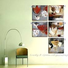 No Framed Wall Art Picture Hand Painted Abstract Canvas Oil Painting Still Life Art Paintings For Dining Room Wall Decoration 2024 - buy cheap