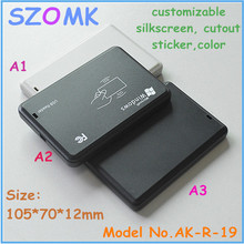 szomk new enclosure plastic case for IC card access sensor box(1 pcs) 105*70*12mm diy electronic plastic housing, pcb enclosure 2024 - buy cheap