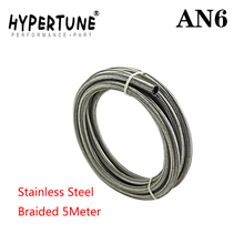 Hypertune - AN6 6AN AN-6 (8.6MM / 11/32" ID) STAINLESS STEEL BRAIDED RACING HOSE FUEL OIL LINE 5 METER/5M  HT7112 2024 - buy cheap