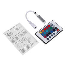 High Quality New IR Remote Wireless Wifi Controller for 3528 5050 RGB LED Strip Light 17/20/24/44 Keys 2024 - buy cheap