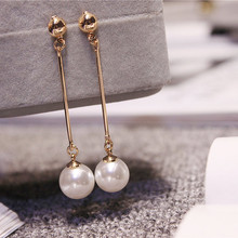 The Same of Star Paragraph Fashion Imitation Pearl Tassel Earrings Wholesale Jewelry Earrings Female Long Section Vintage 2024 - buy cheap