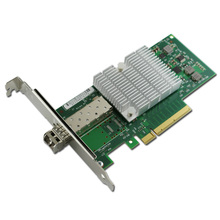 10 Gigabit Fiber Ethernet Server Card Multi Mode 850nm LC Optical Module PCIe x8 2024 - buy cheap