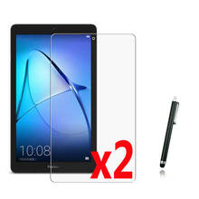 2x LCD films +2x cloth +1x Stylus, Matted Screen Protector Matte Protective Film Guards For Huawei Mediapad T3 7.0 BG2-W09 7" 2024 - buy cheap