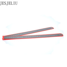 30cm  Stainless Steel Metal Ruler Metric Rule Precision Double Sided Measuring Tool 2024 - buy cheap