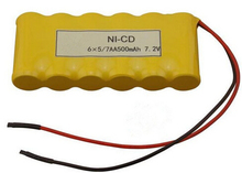 Free ship 7.2v 5/7aa 500mAh ni-cd battery rechargeable battery pack 2024 - buy cheap