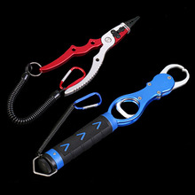 WALK FISH Aluminum Alloy Fishing Grip Pliers Stainless Steel Fish Gripper Hook Recover Line Cutter High Quality Fish Grip Tool 2024 - buy cheap