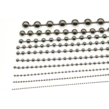 1.5mm 2.0 2.4 3.2mm 4 4.5 5 6 8 10mm Beaded Ball Stainless Steel Chain Bulk Jewelry Chains for Necklaces Jewelry Making Supplies 2024 - buy cheap