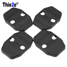 4pcs Car Door lock buckle cover decoration Car styling stickers for Mercedes Benz GLK GLA C E GLC class AMG 2024 - buy cheap