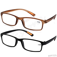 Óculos de leitura unissex em resina moldada, + 1.00 1.50 2.00 2.50 3.00 3.50 4.00 dioptria 2024 - compre barato
