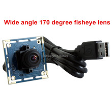 MJPEG-lente ojo de pez OV7725, 30fps, 640x480, VGA, 170 grados, mini Módulo de cámara usb, compatible con IR Cut ELP-USB30W04MT-L170 2024 - compra barato