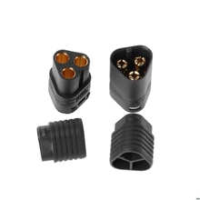 1 Pair MT60 3.5mm 3 Pole Bullet Connector Plug Male & Female For RC ESC to Motor 2024 - buy cheap