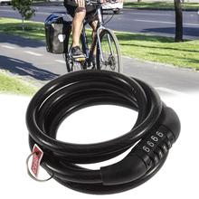 NEW Durable Resettable Mountain Bike Lock 4 Digit Combination Password Security 2024 - buy cheap