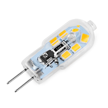 Светодиодная лампа-кукуруза G4 SMD2835, 10 шт./лот, 3 Вт, 220 В переменного тока, 12 В постоянного тока 2024 - купить недорого