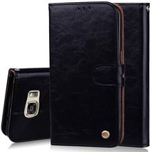 Luxury Wallet Case For Samsung Galaxy S6 S6 Edge Case Cover Flip Leather Phone Case Samsung Galaxy S6 Edge Mobile Phone Shell 2024 - buy cheap