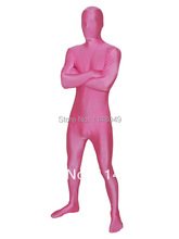 Pink Spandex Full Body Zentai Suits Spandex Bodysuit 2024 - buy cheap