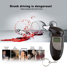 Dispositivo de teste de álcool com tela lcd, detector de nível de álcool pela polícia 2024 - compre barato