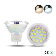 Mr11 gu4 refletor led ac/dc 10-30v 3w 5w 2835 smd, lâmpada de led, economia de energia, branco quente e branco frio 2024 - compre barato
