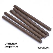 Коричневые клей-карандаши 18 см, клей-карандаш, цвет Φ 100, термоплавкие клей-карандаши 2024 - купить недорого