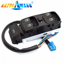 Botão interruptor elétrico frontal esquerdo do carro mercedes-benz sl500 c class w203 c200 c220 2024 - compre barato