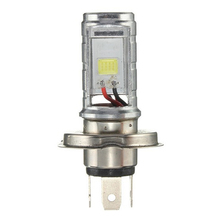 Hi/Lo Beam Headlights Headlamp Front Light Bulb  12W H4 Motorcycle COB Bulb LED Light Lamp 2024 - buy cheap