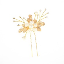 Women Girl Flower Pearl Hair Clip Hairpins Jewelry Crystal Wedding Tiara Hair Combs Headpiece Bridal Hair Accessories 2024 - buy cheap