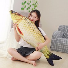 Funny Fish Design Decorative Cushion Throw Pillow with Inner Home Decor Creative Sleeping Pillow for Pet Children Adults 2024 - buy cheap