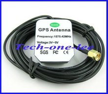 Бесплатная доставка (10 шт./лот) 30dBi GPS навигационная антенна 3 метра кабель SMA штекер разъем прямой 2024 - купить недорого